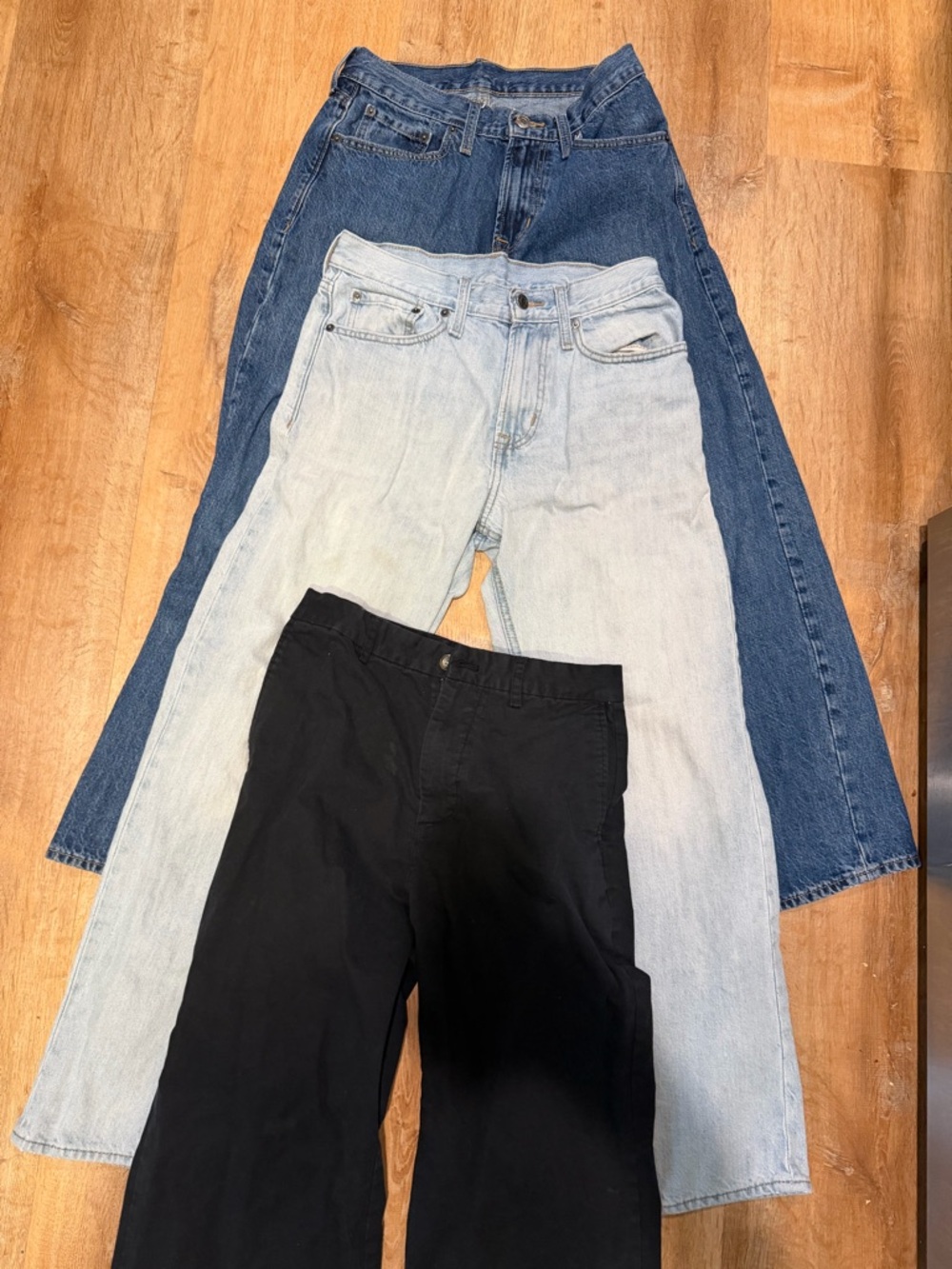 Bundle of 3 Old Navy 90's Baggy Jeans Mens 29x30